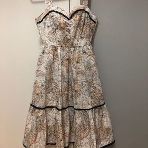 World Map Dress